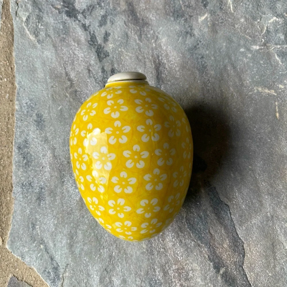 Polish Pottery-Terrain-Ceramic  Egg Large